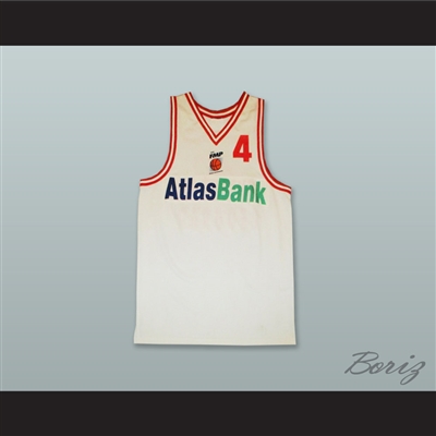 KK FMP Zeleznik Belgrade Serbia White Basketball Jersey