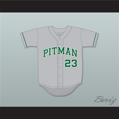 Colin Kaepernick 23 John H. Pitman High School Pride Gray Baseball Jersey 2