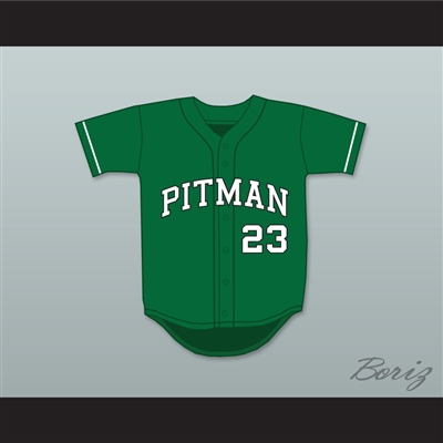 Colin Kaepernick 23 John H. Pitman High School Pride Green Baseball Jersey 2