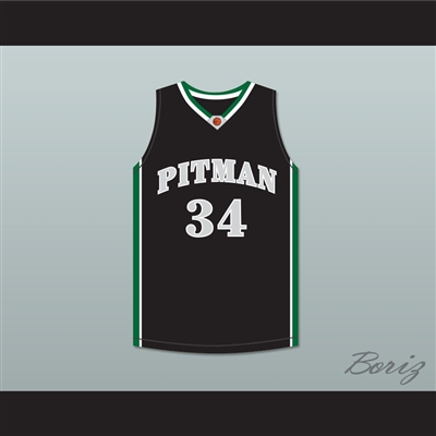 Colin Kaepernick 34 John H. Pitman High School Pride Black Basketball Jersey 1