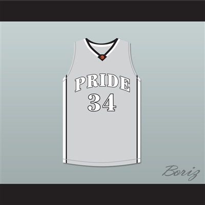 Colin Kaepernick 34 John H. Pitman High School Pride Gray Basketball Jersey 2