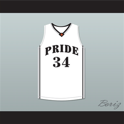Colin Kaepernick 34 John H. Pitman High School Pride White Basketball Jersey 1