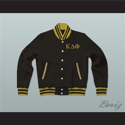 Kappa Delta Phi Sorority Varsity Letterman Jacket-Style Sweatshirt