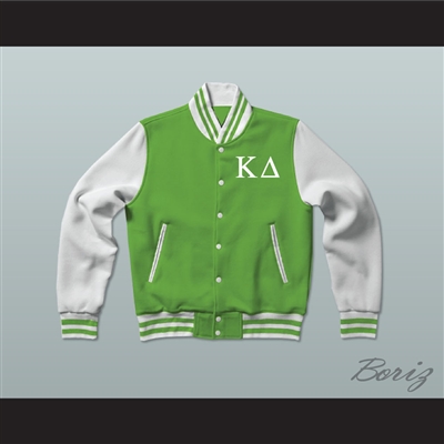 Kappa Delta Sorority Varsity Letterman Jacket-Style Sweatshirt