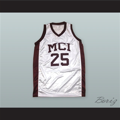 Karlton 'Dunkin' Hines 25 MCI Basketball Jersey