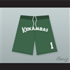 G-Baby 1 Kekambas Dark Green Basketball Shorts