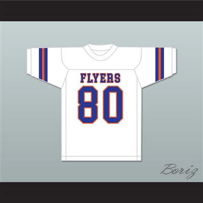 Kellen Winslow Sr 80 East St. Louis Senior High School Flyers White Football Jersey 2