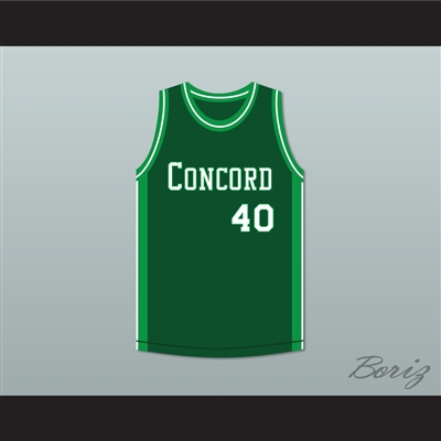 Shawn Kemp 40 Concord High School Minutemen Away Basketball Jersey