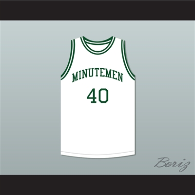 Shawn Kemp 40 Concord Minutemen High School Home Basketball Jersey