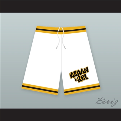 Kenan & Kel White Basketball Shorts