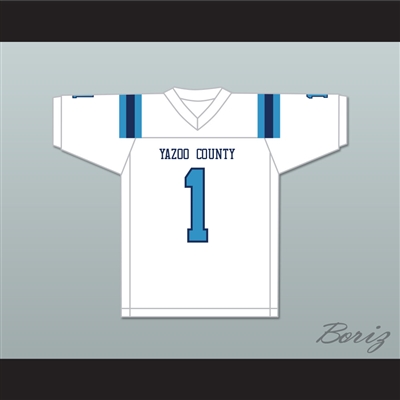 Kenneth Gainwell 1 Yazoo County High School Panthers White Football Jersey 1