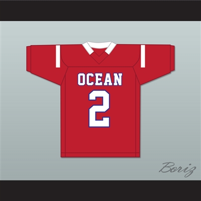 Kenny Pickett 2 Ocean Township High School Spartans Red Football Jersey 1