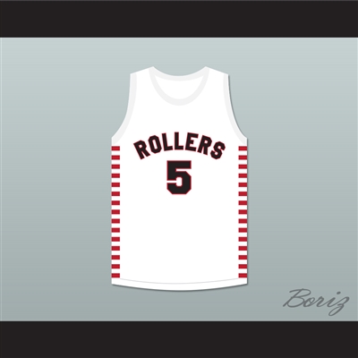Kenny Sailors 5 Providence Steamrollers White Basketball Jersey