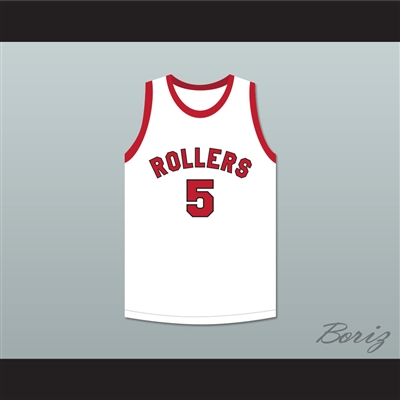 Kenny Sailors 5 Providence Steamrollers White Basketball Jersey 3
