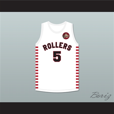 Kenny Sailors 5 Providence Steamrollers White Basketball Jersey with Patch 1
