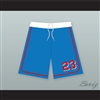 Kenny Scolari 23 Milwaukee Beers BASEketball Blue Basketball Shorts