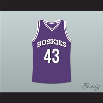 Marlon Wayans Kenny Tyler 43 Huskies Basketball Jersey The 6th Man New