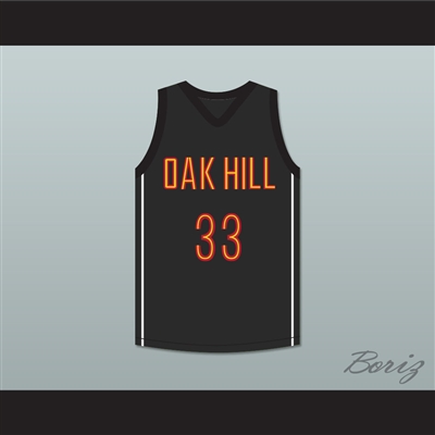 Kevin Durant 33 Oak Hill Academy Black Basketball Jersey