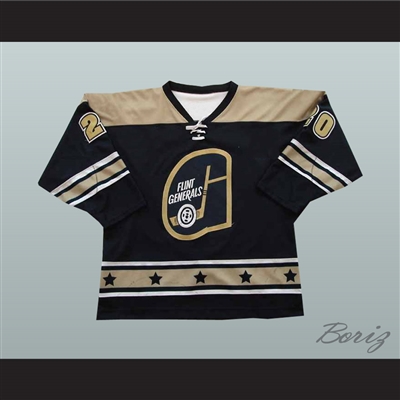 Kevin Kerr 20 Flint Generals Hockey Jersey