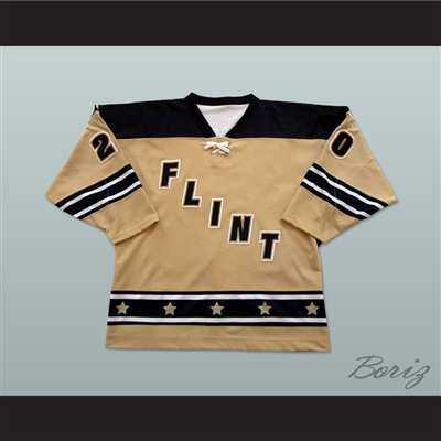 Kevin Kerr 20 Flint Generals Hockey Jersey