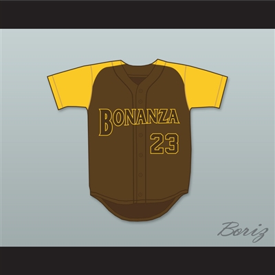 Kris Bryant 23 Bonanza High School Bengals Brown Baseball Jersey 2