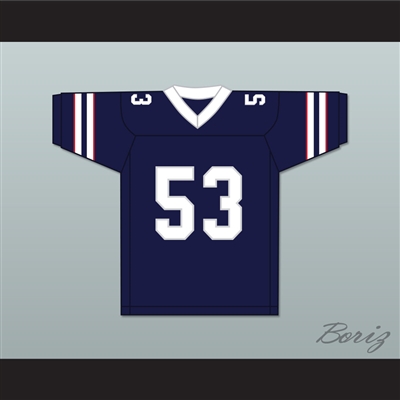 Donald Gibb Leslie 'Dr. Death' Krunchner 53 California Bulls Football Jersey 1st & Ten