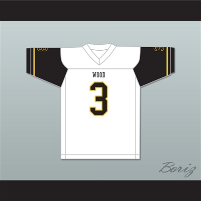 Kyle Pitts 3 Archbishop Wood Catholic High School Vikings White Football Jersey 1