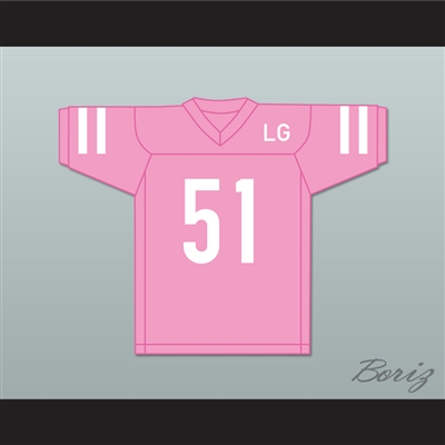 LG Joanne 51 Pink Football Jersey Gaga: Five Foot Two