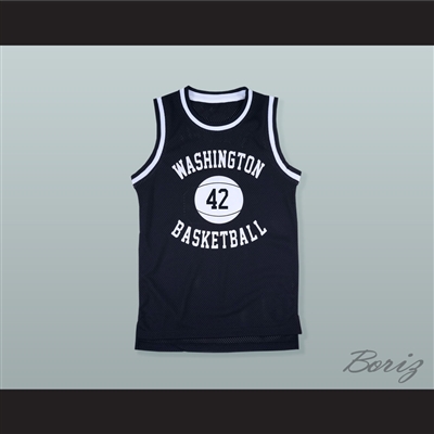 Latrell Sprewell 42 Washington High School Purgolders Basketball Jersey