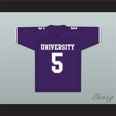 LaDainian Tomlinson 5 University High School Trojans Purple Football Jersey