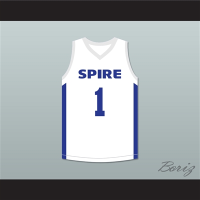 LaMelo Ball 1 SPIRE White Basketball Jersey