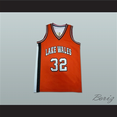 Amar'e Stoudemire 32 Lakes Wales High School Basketball Jersey Orange
