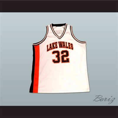 Amar'e Stoudemire 32 Lakes Wales High School Basketball Jersey White