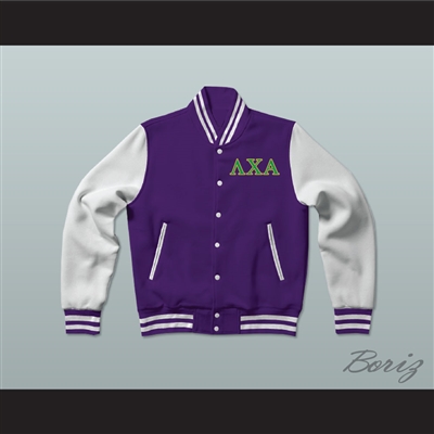 Lambda Chi Alpha Fraternity Varsity Letterman Jacket-Style Sweatshirt