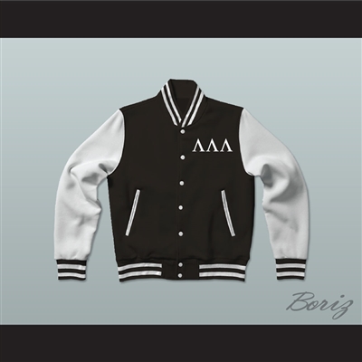 Lambda Lambda Lambda Fraternity Varsity Letterman Jacket-Style Sweatshirt