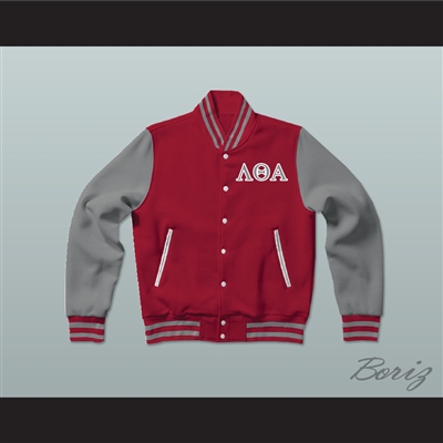 Lambda Theta Alpha Sorority Varsity Letterman Jacket-Style Sweatshirt