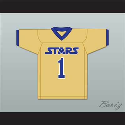 Larry Fitzgerald 1 Academy of Holy Angels Stars Gold Football Jersey