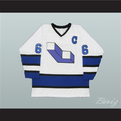 Mario Lemieux 66 Laval Voisins Hockey Jersey Stitch Sewn