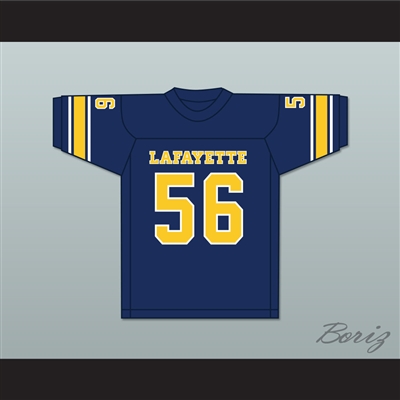 Lawrence Taylor 56 Lafayette High School Rams Navy Blue Football Jersey