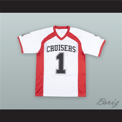 Le'Veon Bell 1 Groveport Madison High School Cruisers White Football Jersey