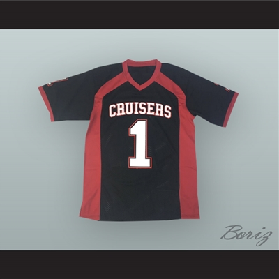 Le'Veon Bell 1 Groveport Madison High School Cruisers Black Football Jersey