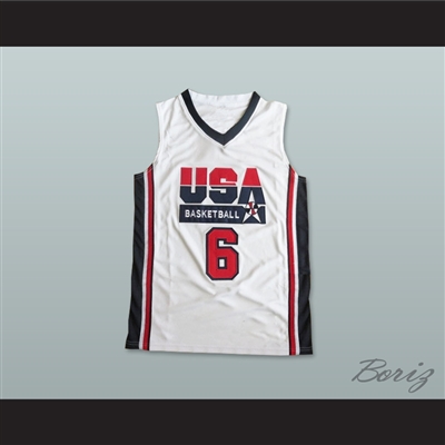 Lebron James 6 Team USA Basketball Jersey