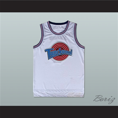 Lebron James 6 Tune Squad White Basketball Jersey