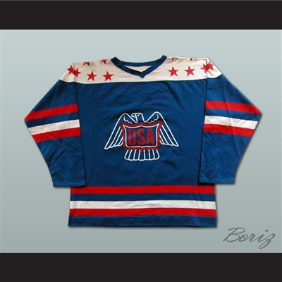 Lee Fogolin Team USA Canada Cup Hockey Jersey
