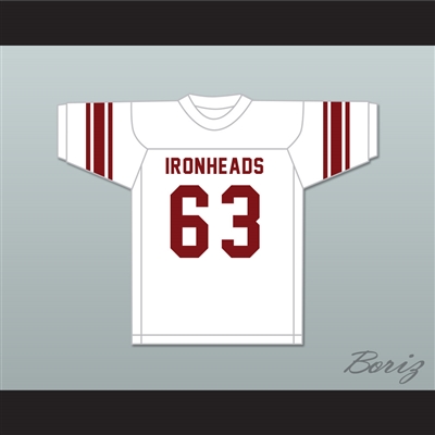 Lee Roy Selmon 63 Eufaula High School Ironheads White Football Jersey 2