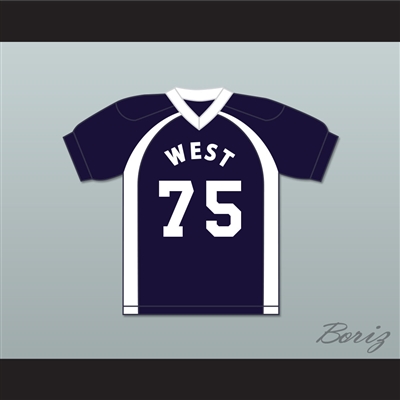 East/West College Bowl Torque Lewith 75 West Football Jersey Key & Peele