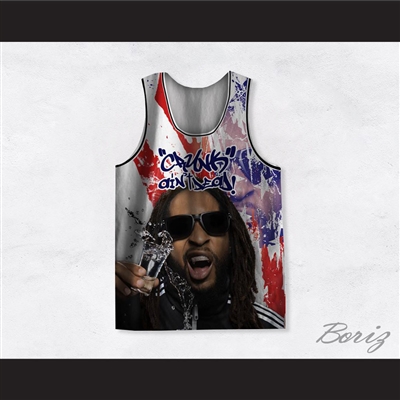Lil Jon 02 Crunk Ain't Dead America Basketball Jersey