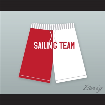 Lil Yachty Lil Boat 44 Sailing Team Red/White Shorts