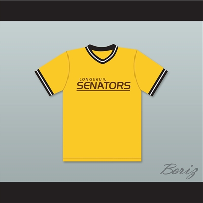 Larry 2 Longueuil Senators Beer League Baseball Jersey Spaceman