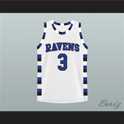 Lucas Scott 3 One Tree Hill Ravens Basketball Jersey